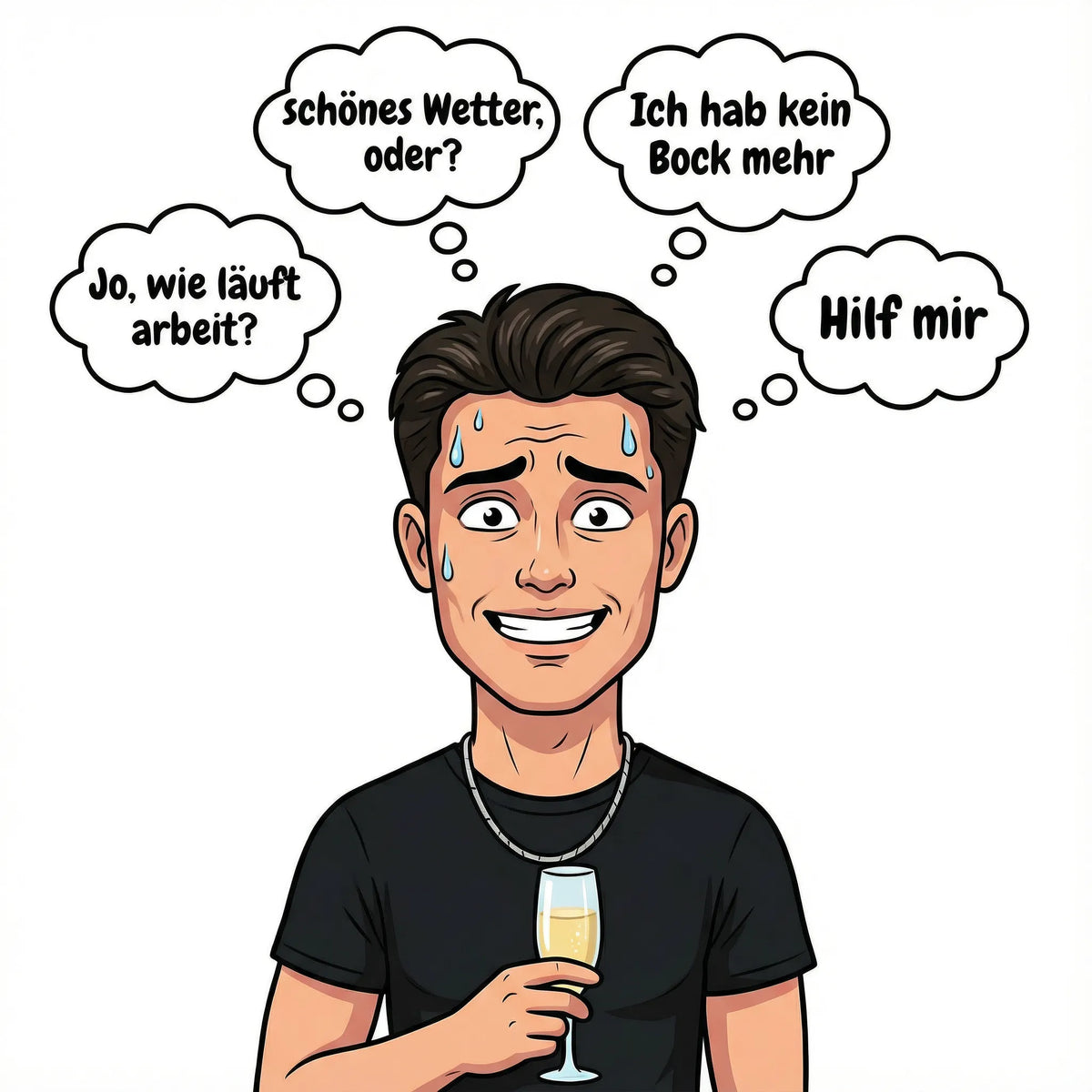 Wir haben uns Mühe gegeben, es zu verstecken.