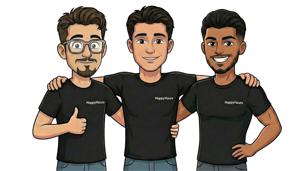 HappyHours Gründerteam